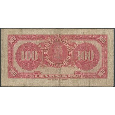 Billete de 100 Pesos 1 Ene 1953 BGW291