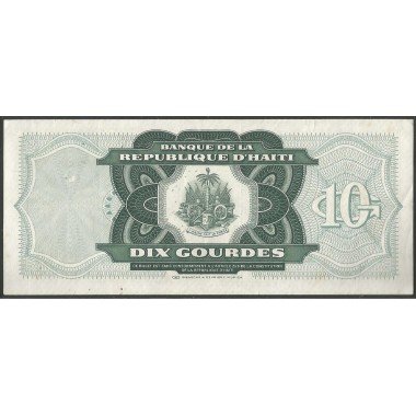 Haiti, 10 Gourdes 1991 P256a