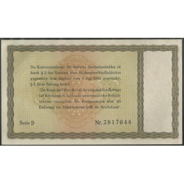 Alemania 3° Reich, 5 Reichsmark 28 Ago 1933 P199