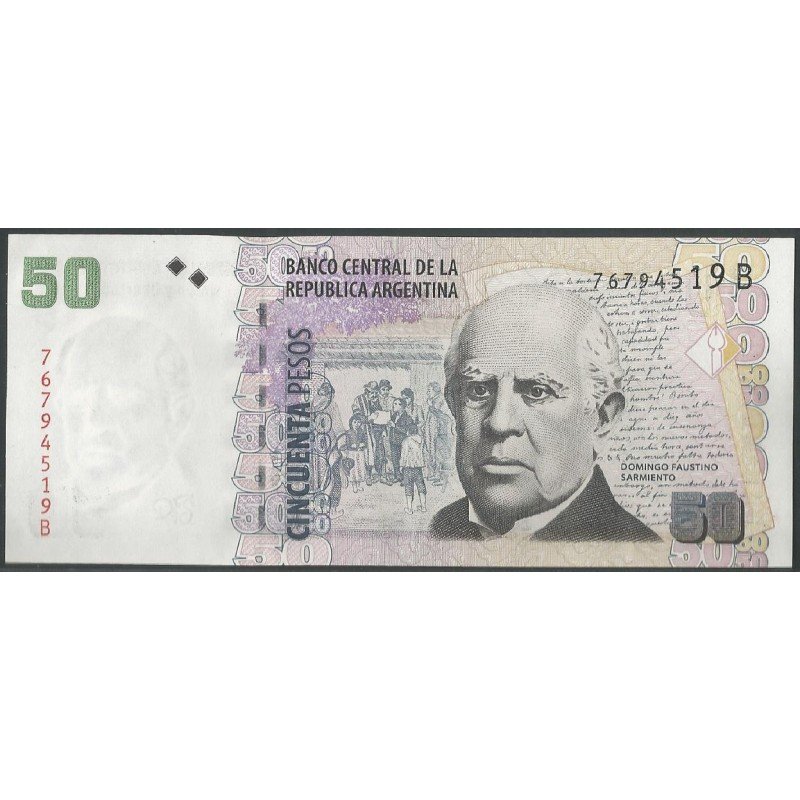 Argentina, 50 Pesos ND2003-13 Serie B P356