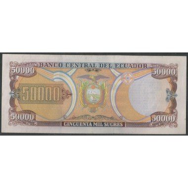 Ecuador, 50.000 Sucres 6 Mar 1999 AE P130b
