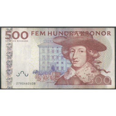 Suecia, 500 Kronor 2002 P66a