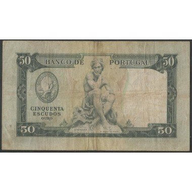 Portugal, 50 Escudos 28 Abr 1953 P160