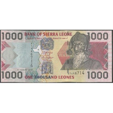 Sierra Leona, 1.000 Leones 4 Ago 2006 P24c