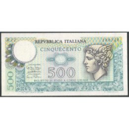 Italia 500 Liras 14 Feb 1974 P94