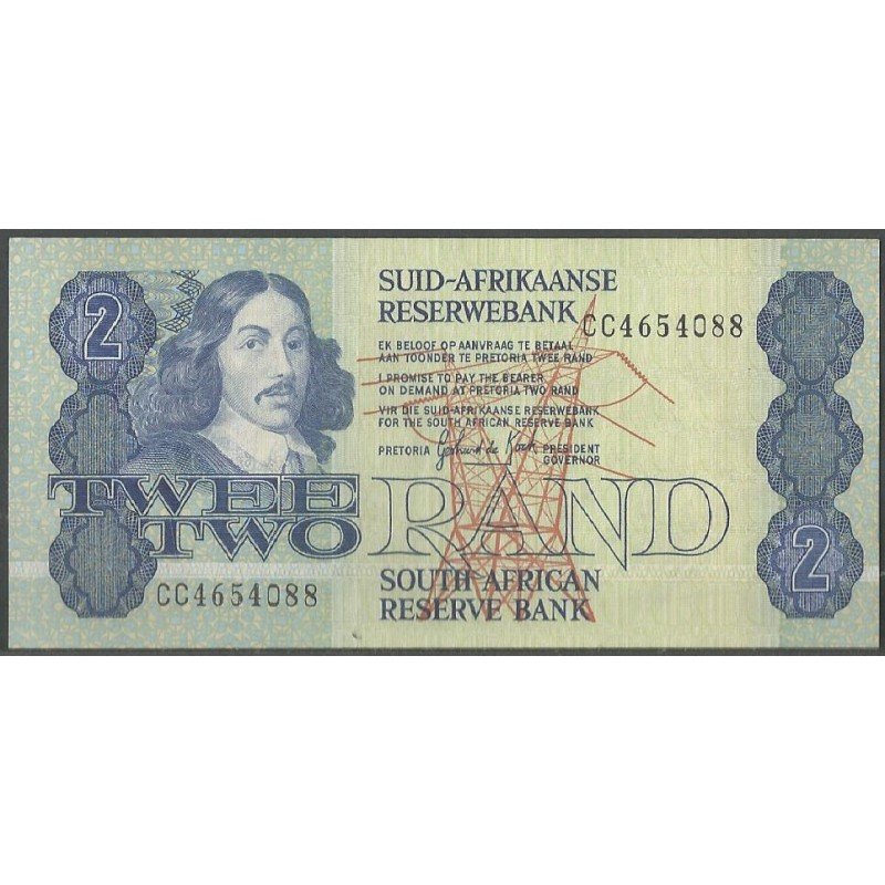 Sur Africa, 2 Rand ND1983-90 Firma 6 P118d