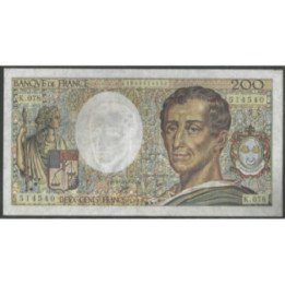 Francia 200 Francs 1990 P155d