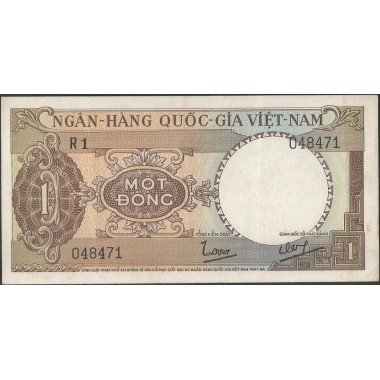 Vietnam Sur, 1 Dong  ND1964 P15a