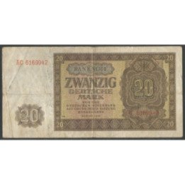 Alemania Democratica 20 Mark 1948 P13b