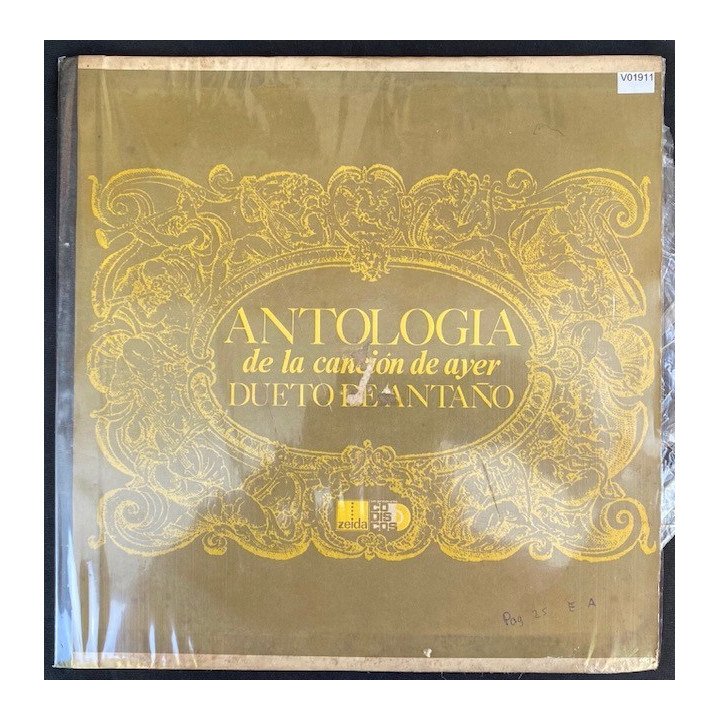El dueto de antaño Antologia de la cancion de ayer (2 Vinilos) - Colombia