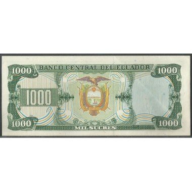 Ecuador, 1.000 Sucres 8 Jun 1988 IY P125b