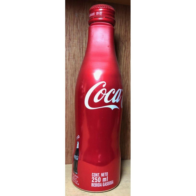 Botella Aluminio Roja 100 Años De La Botella - Colombia 2015