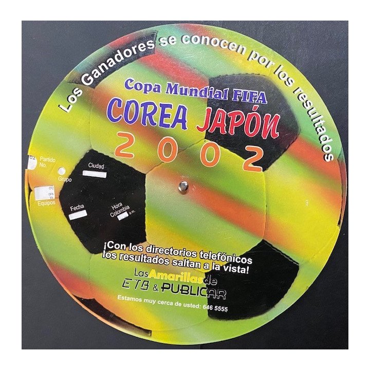 Corea - Japon 2002 Programador de partidos