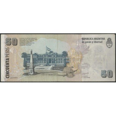 Argentina, 50 Pesos ND2003-13 Serie B P356