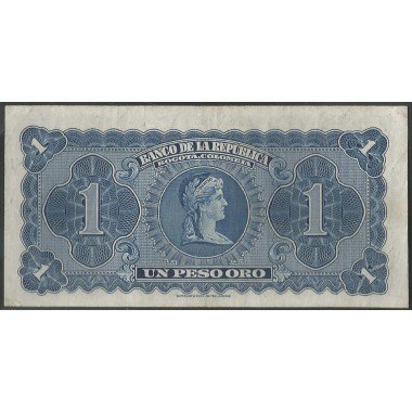 Billete de 1 Peso 7 Ago 1953 BGW043