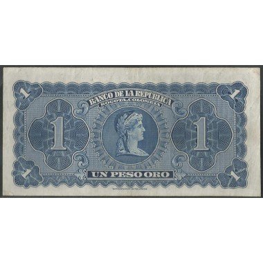 Billete de 1 Peso 7 Ago 1953 BGW043