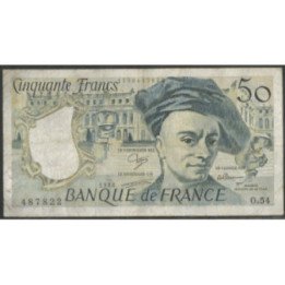 Francia 50 Francs 1988 P152d