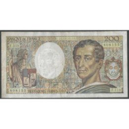 Francia 200 Francs 1992 P155e