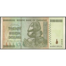 Zimbabwe 20.000.000.000 Dollars 5 Nov 2008 P86