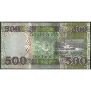 Sudan del Sur, 500 Pounds 2020 P16