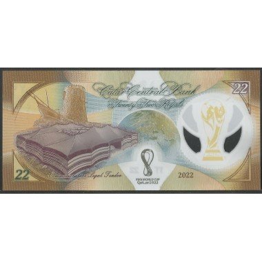 Qatar, 22 Ryal 2022 P39