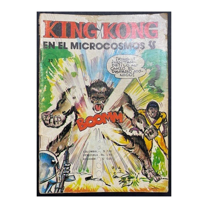King Kong Editorial America reverso