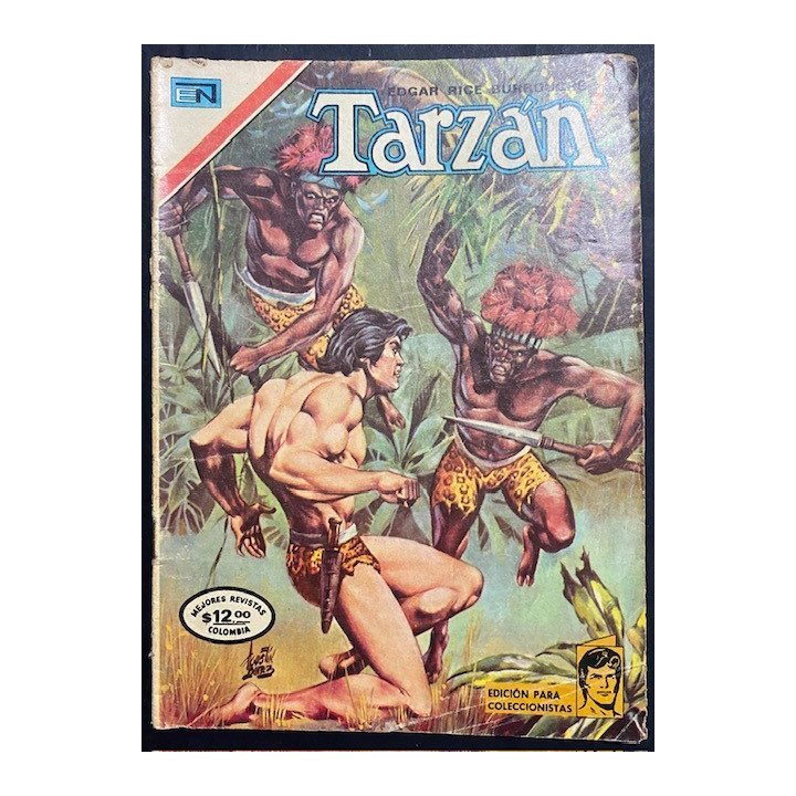 Tarzan Editorial Novaro reverso