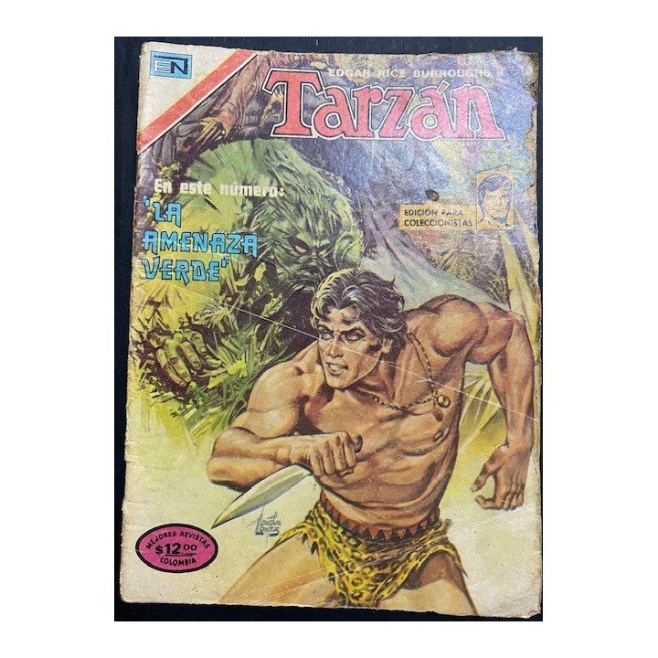 Tarzan Editorial Novaro reverso
