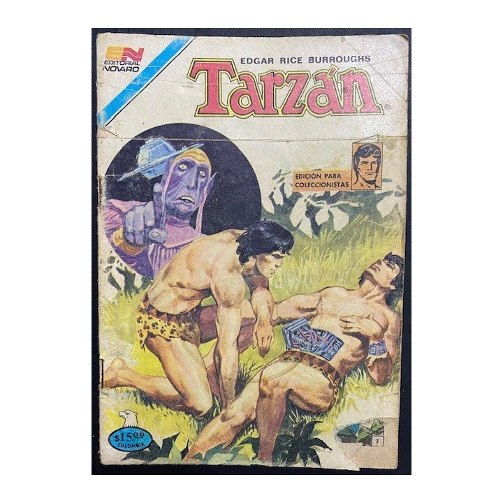 Tarzan Editorial Novaro reverso