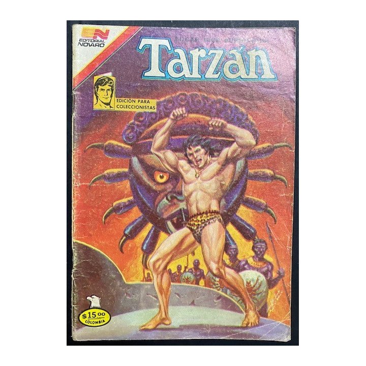 Tarzan Editorial Novaro reverso