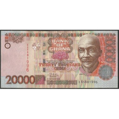 Ghana 20.000 Cedis 2 Sep 2002 P36a