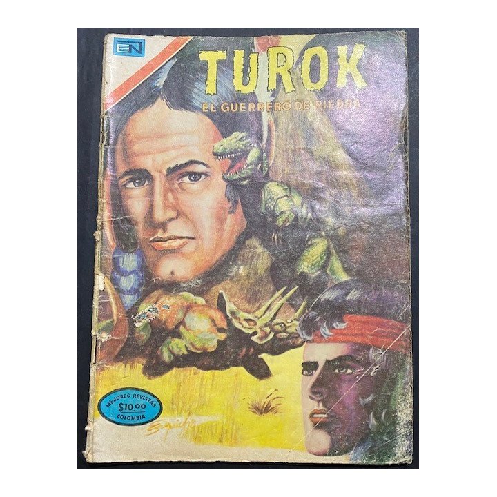 Turok El guerrero de piedra Editora Novaro reverso