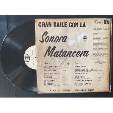 La Sonora Matancera, Gran baile con la Sonora Colombia