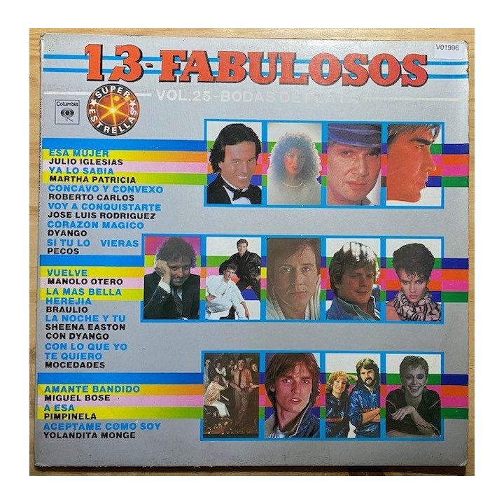 13 Fabulosos Vol 25 Bodas de plata - Colombia 1984
