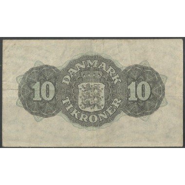 Dinamarca, 10 Kroner 1947 P37e