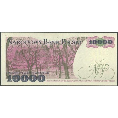 Polonia, 10.000 Zlotych 1 Dic 1988 P151b