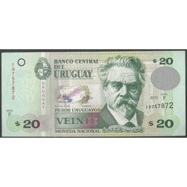 Uruguay, 20 Pesos 2011 F P86b