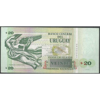 Uruguay, 20 Pesos 2011 F P86b