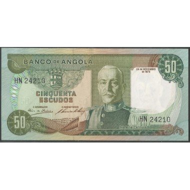 Angola 50 Escudos, 24 Nov 1972 P100