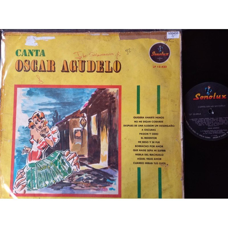 Oscar Agudelo, Canta - Colombia