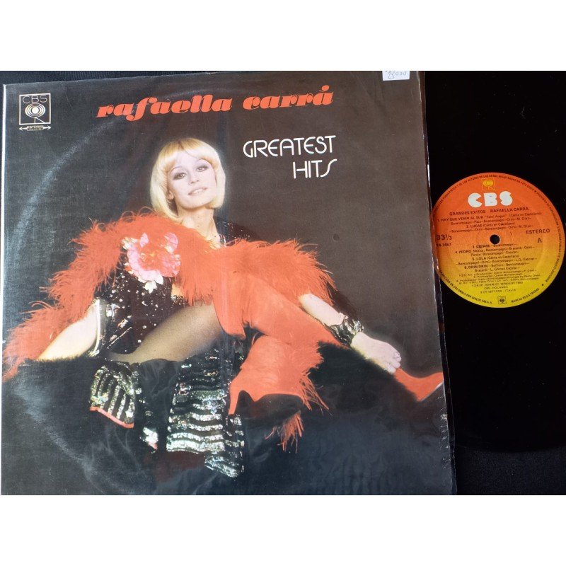 Rafaella Carra , Greatest Hits - Colombia 1979