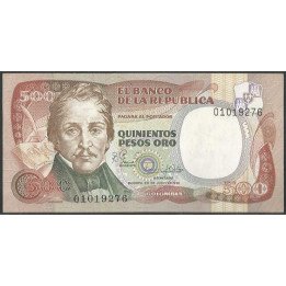 Billete de 500 Pesos 20 Jul 1981 BGW392