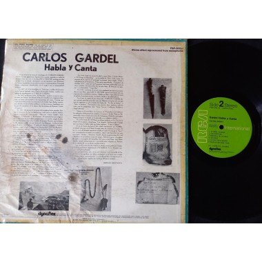 Carlos Gardel, Habla y canta - Usa