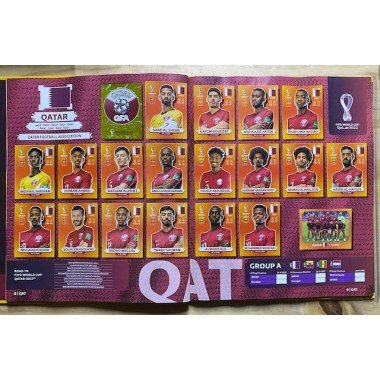 Futbol - Mundial, Qatar 2022, Panini Pasta Dura