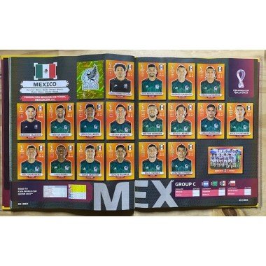 Futbol - Mundial, Qatar 2022, Panini Pasta Dura