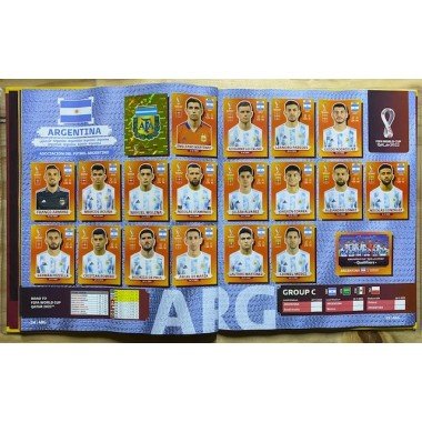 Futbol - Mundial, Qatar 2022, Panini Pasta Dura