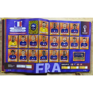 Futbol - Mundial, Qatar 2022, Panini Pasta Dura