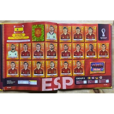 Futbol - Mundial, Qatar 2022, Panini Pasta Dura