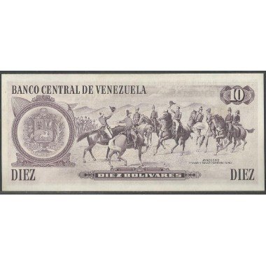 Venezuela, 10 Bolivares 6 Oct 1981 C 8 Dig P60a
