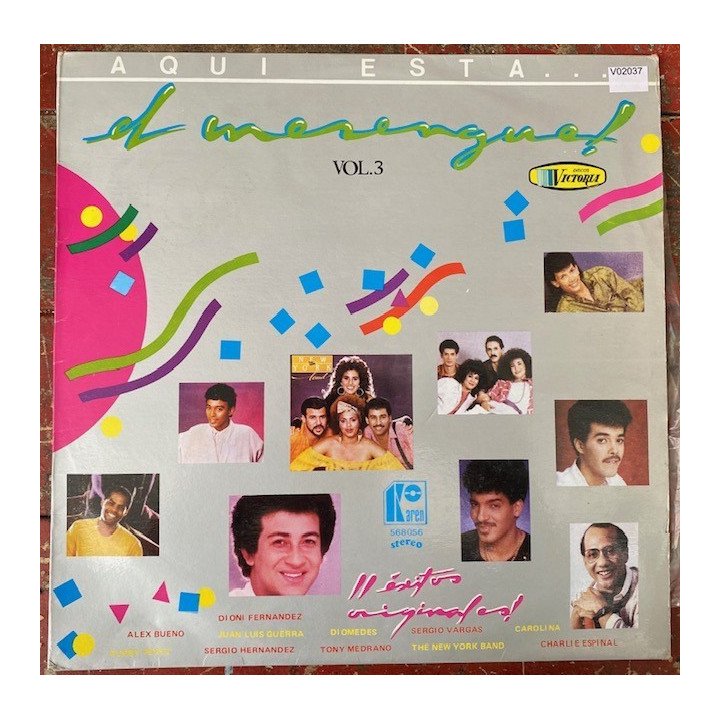 Aqui esta el merengue Vol. 3 - Colombia 1988